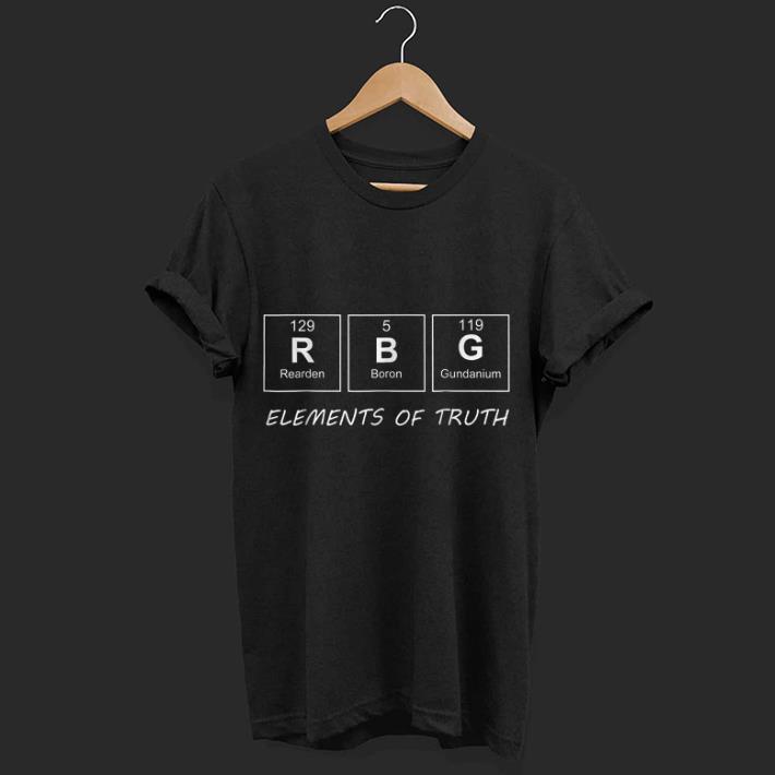 Awesome Notorious RBG Ruth Bader Ginsburg Periodic Table shirt
