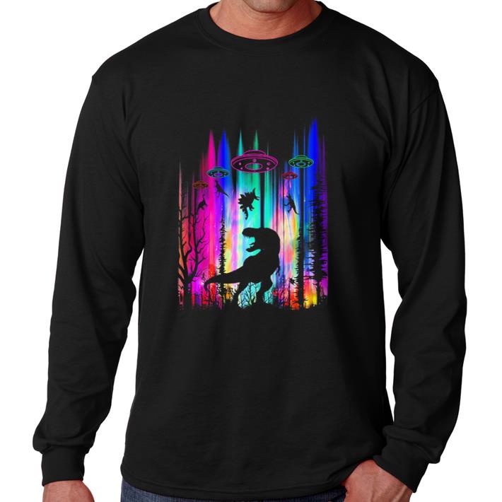 Awesome Original T-Rex Dinosaur UFO Abduction shirt 2 Awesome Original T-Rex Dinosaur UFO Abduction shirt