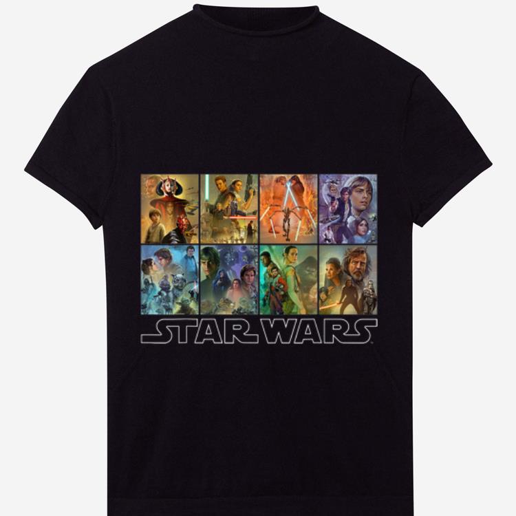 Awesome Star Wars Celebration Mural Trilogy Panels shirt