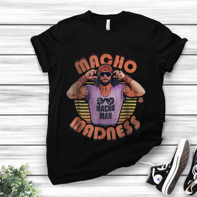 Awesome WWE Macho Madness Sunglass Vintage shirt