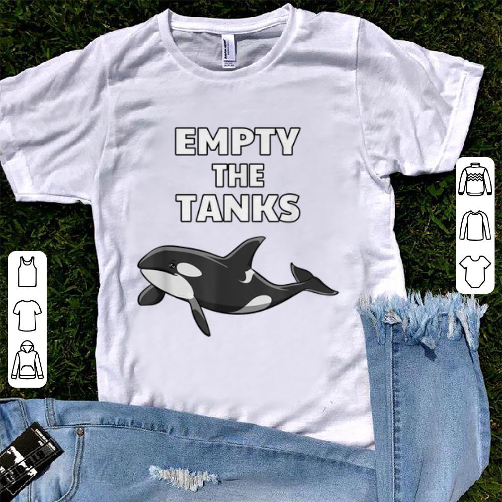 Hot Empty the Tanks Orca Activist Orca Lover shirt