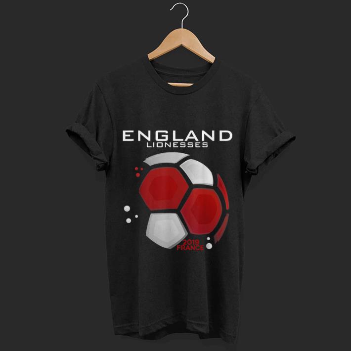 Hot England Lionesses 2019 France Soccer Ball shirt