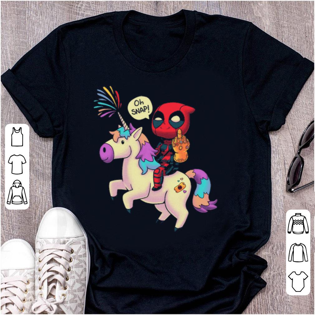 Hot Infinity Chimichanga Unicorn Deadpool Infinity Gauntlet shirt