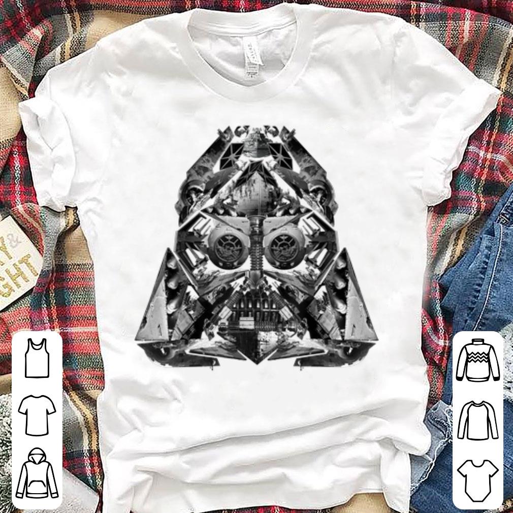 Hot Star Wars Vader Helmet Empire Ship Assembly shirt