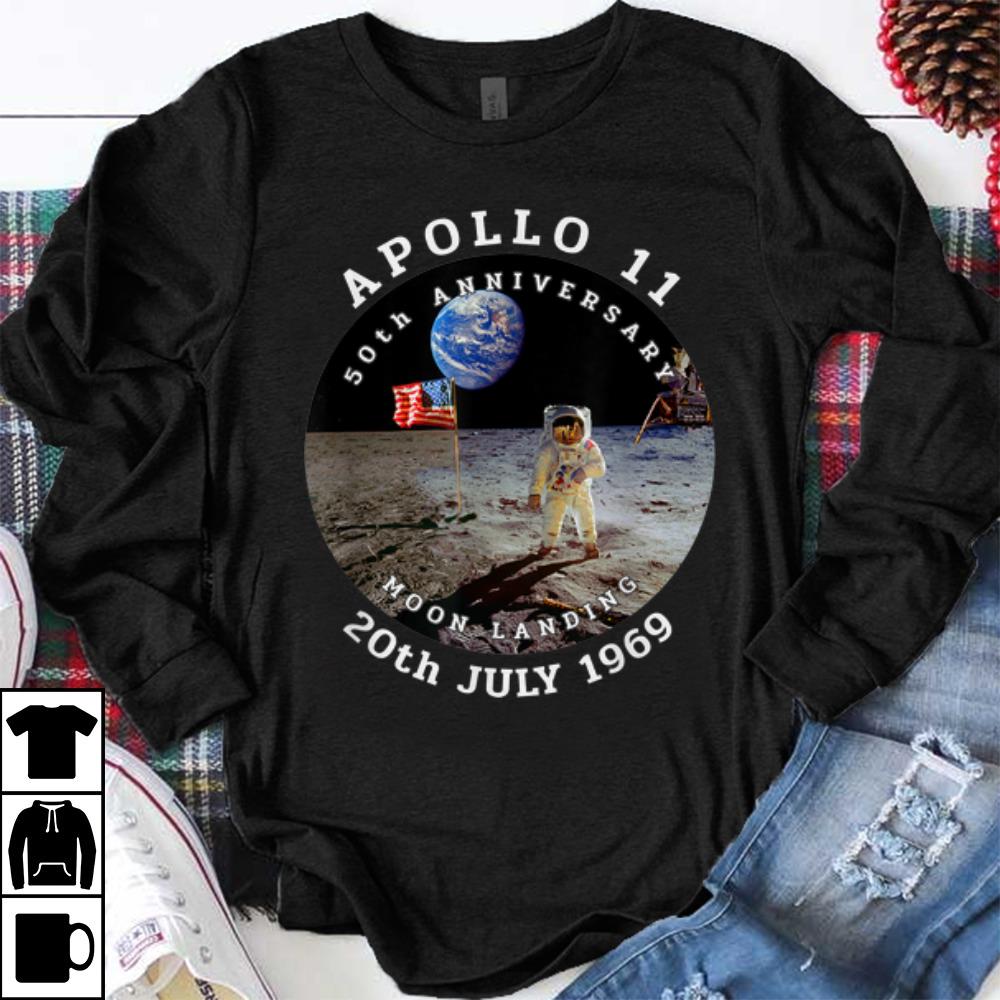 Hot trend Astronaut Apollo 11 50th Anniversary Moon Landing American Flag 20th July 1969 sweater