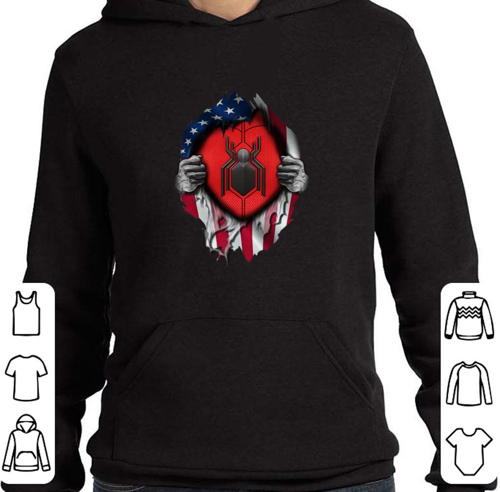 Nice Spider Man Far From Home American flag shirt 2 Nice Spider Man Far From Home American flag shirt