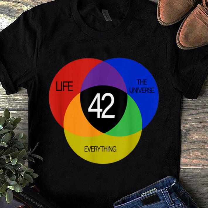 Official 42 The Answer To Life The Universe And Everything shirt