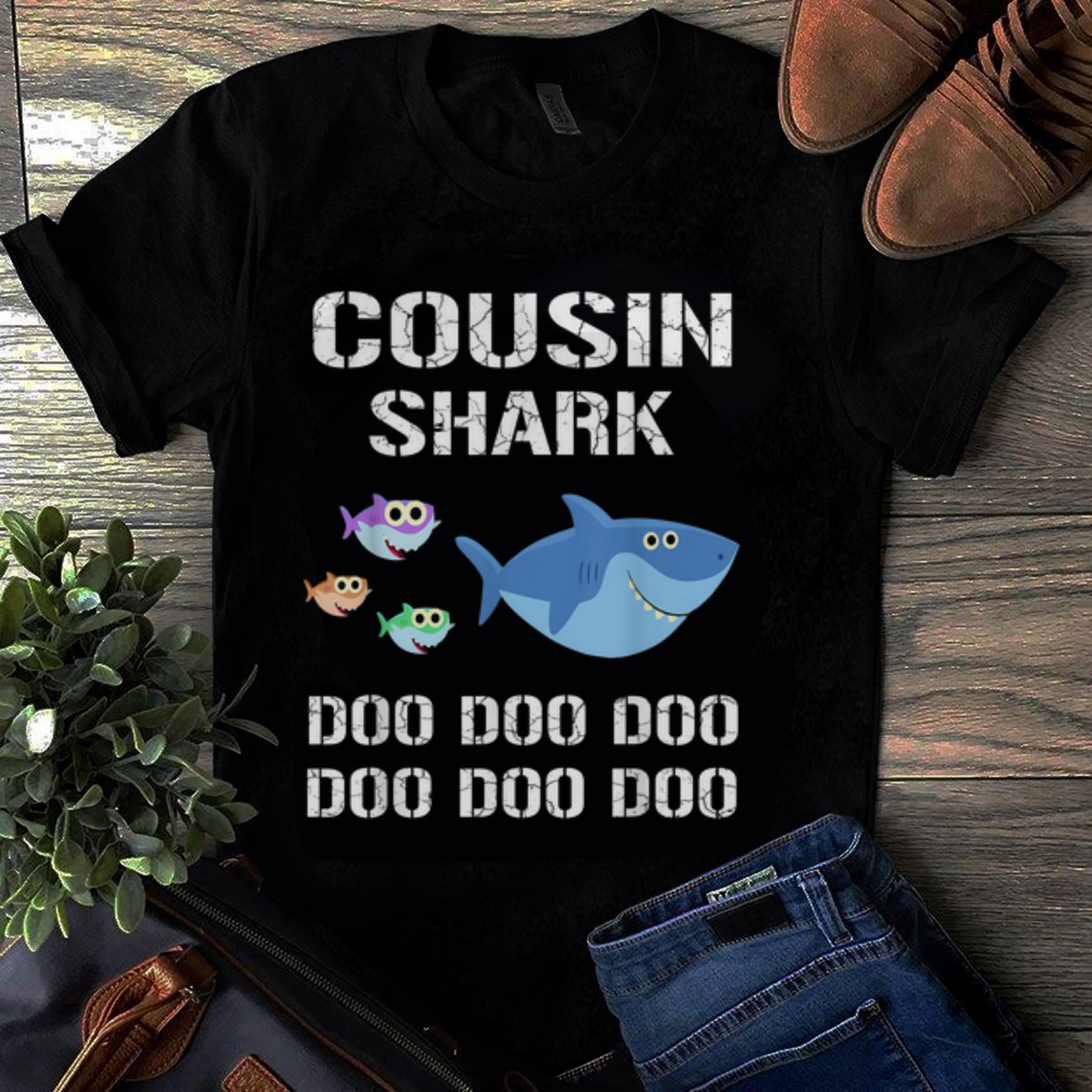  Official Cousin Shark Doo Doo Doo Family shirt