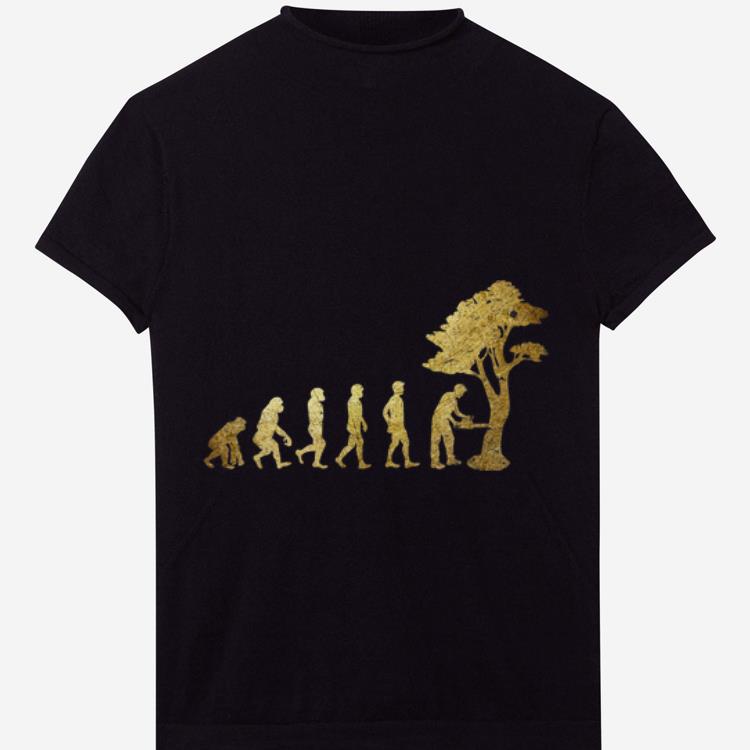 Official Forestry Evolution Lumberjack Arborist Woodworking shirt
