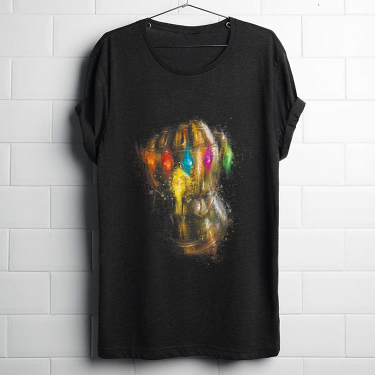 Official Marvel Avengers Endgame Thanos Infinity Gauntlet shirt