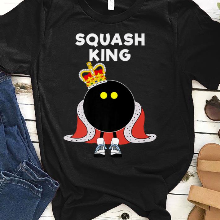 Official Squash Ball King Player Royal Crown shirt