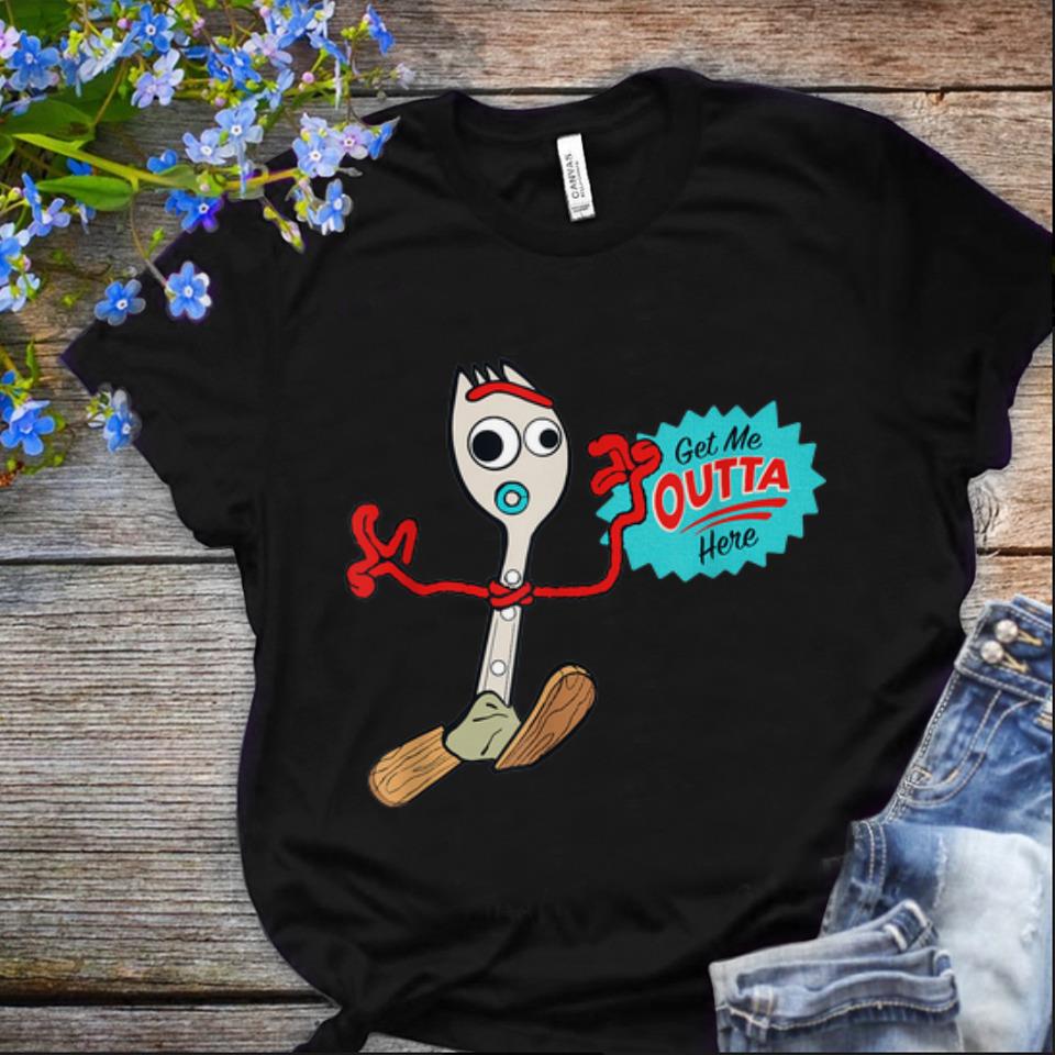  Original Disney Pixar Toy Story 4 Forky Get Me Outta Here shirt