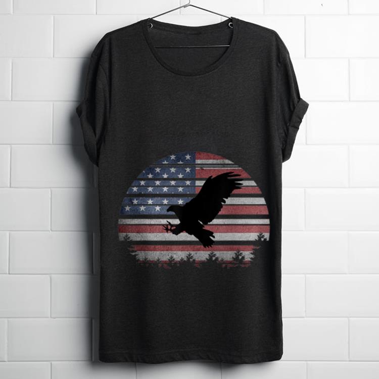  Premium American Vintage 4th of July Eagle Patriotic Independence Day shirt