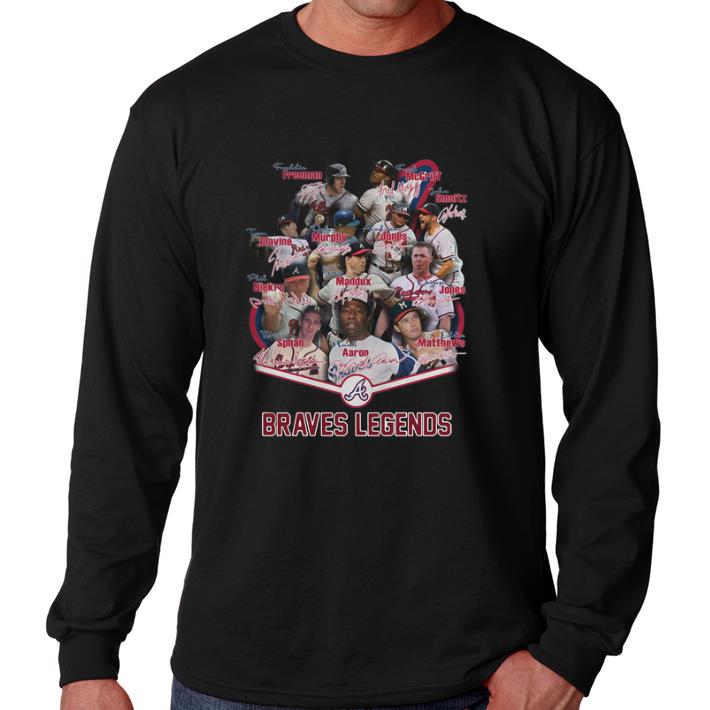 Premium Atlanta Braves Legends signatures shirt 2 Premium Atlanta Braves Legends signatures shirt
