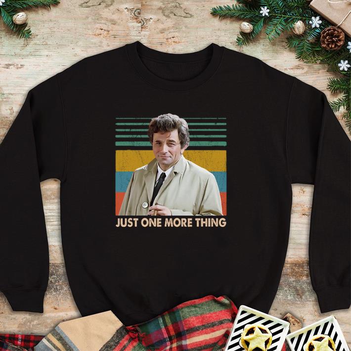 Premium Columbo Just one more thing Vintage shirt 2 Premium Columbo Just one more thing Vintage shirt