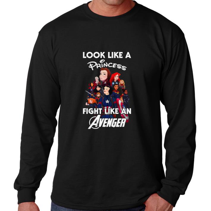 Premium Disney Princess Look like a princess fight like an Avenger shirt 6 Premium Disney Princess Look like a princess fight like an Avenger shirt