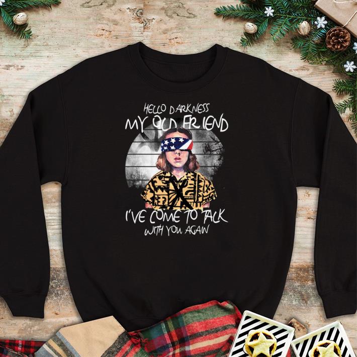 Premium Eleven hello darkness my old friend i’ve come talk with you again shirt 2 Premium Eleven hello darkness my old friend i’ve come talk with you again shirt