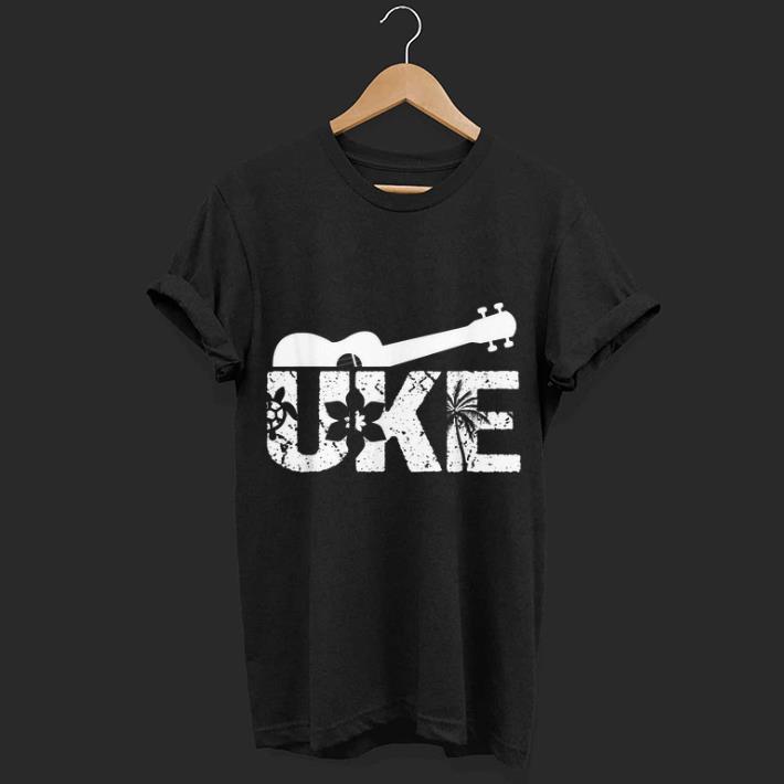 Premium Hawaiian Ukulele Guitar Player Uke Musical Hawai Summer Vacation shirt