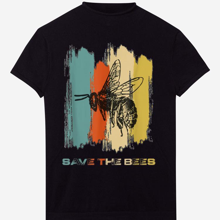 Premium Vintage Retro Style - Save the Bees shirt