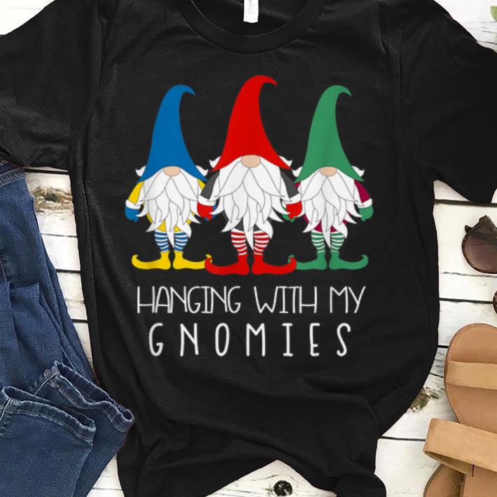 Pretty Hanging With My Gnomies Gardening Gnome shirt