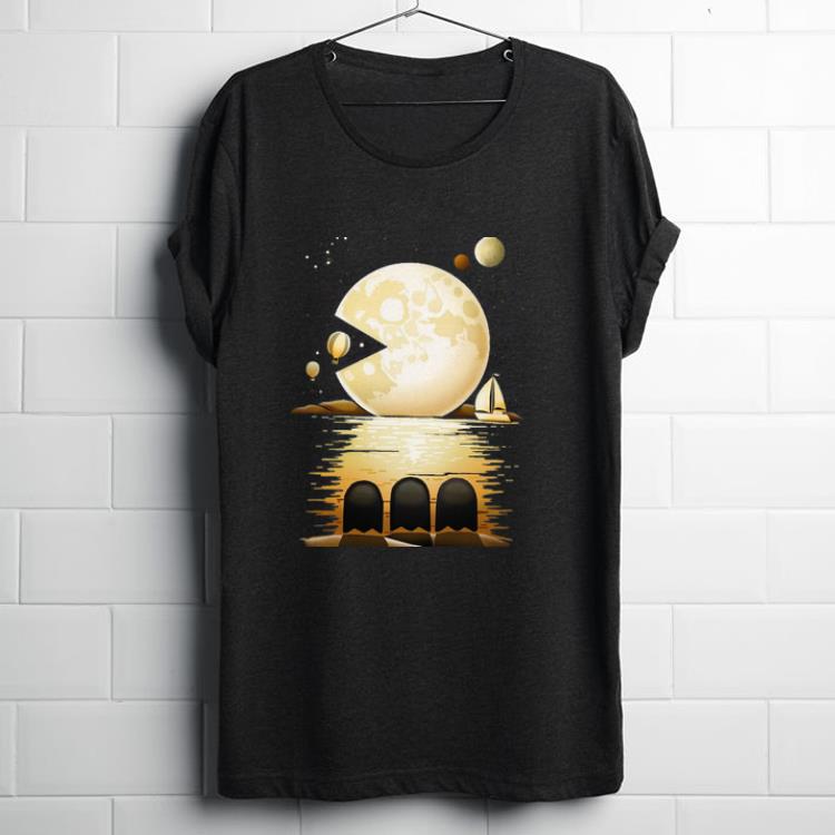 Pretty Pac Moon Pacman And The Moon shirt