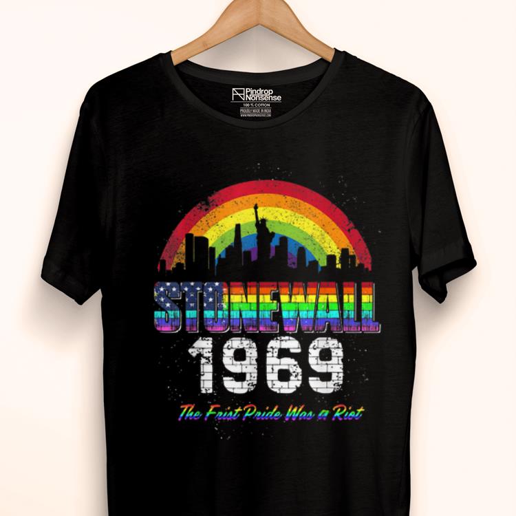 Pretty Retro Stonewall LGBTQ Pride 50th Anniversary 1969 shirt