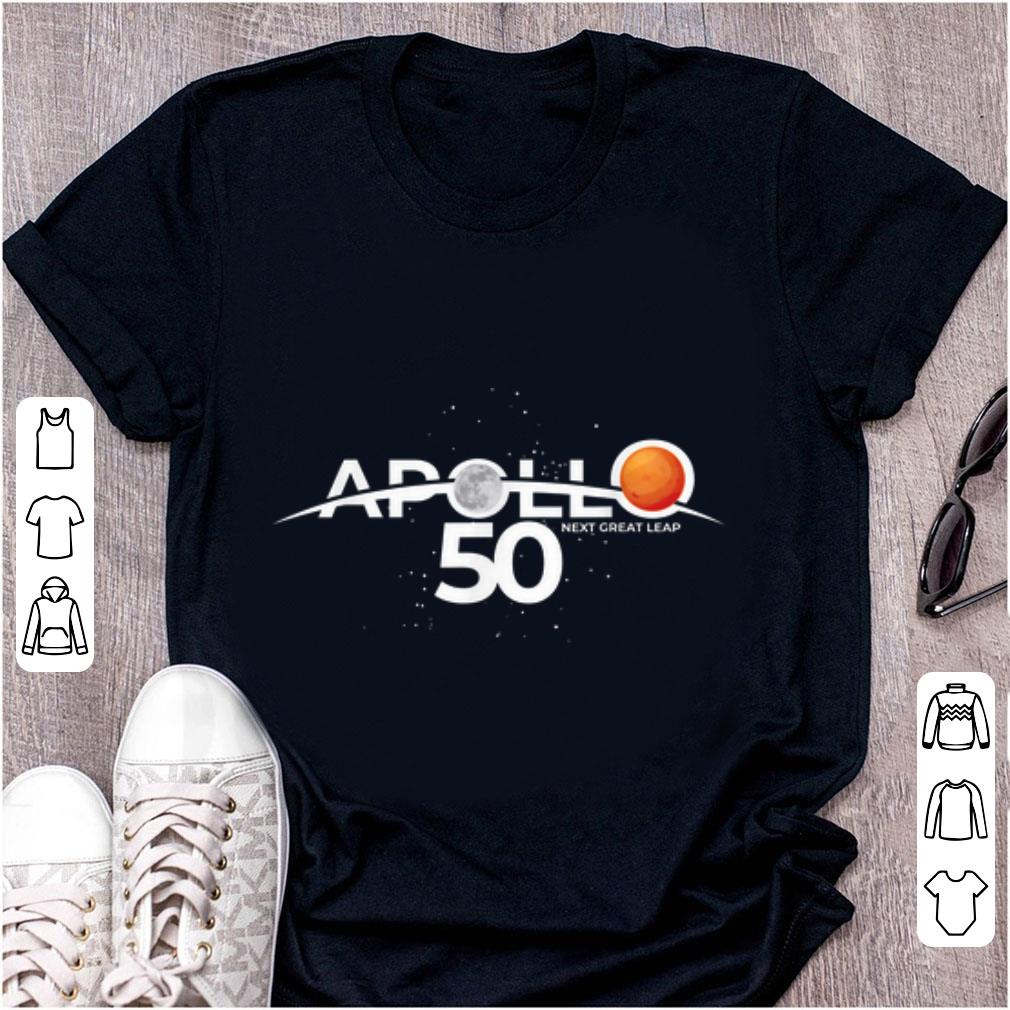 Top Apollo 11 50th Anniversary Moon Landing Mars 1969 2019 shirt