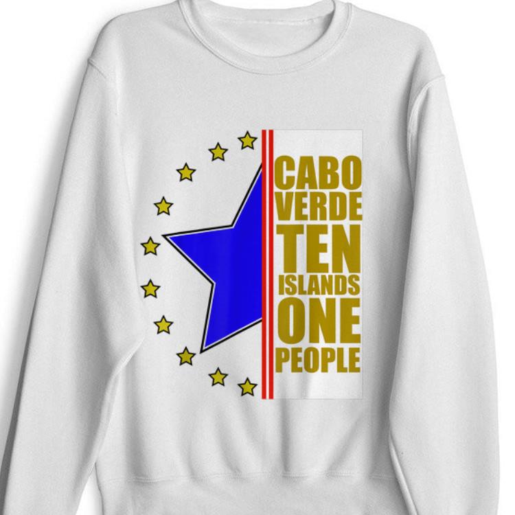  Top Cabo Verde Ten Island One People shirt