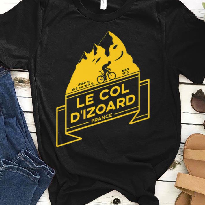 Top Col D'Izoard Road Cycling Tour De France shirt