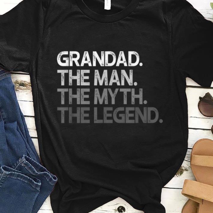 Top Grandad The Man The Myth The Legend Grandad Gift shirt