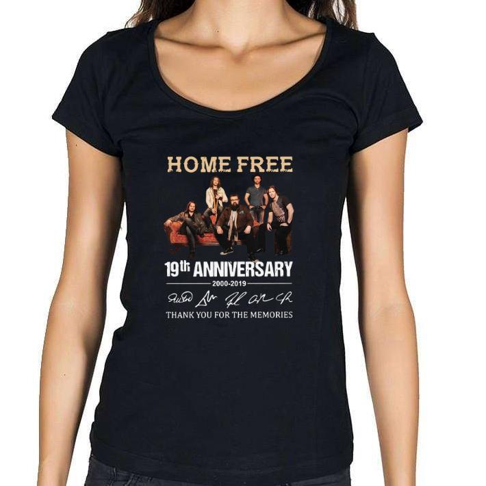 Top Home Free 19th anniversary 2000-2019 signatures shirt 3 Top Home Free 19th anniversary 2000-2019 signatures shirt 3