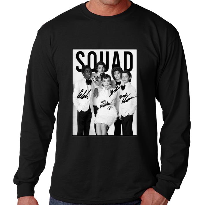 Top Squad Stranger Things 3 signatures shirt 2 Top Squad Stranger Things 3 signatures shirt