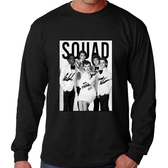 Top Squad Stranger Things 3 signatures shirt