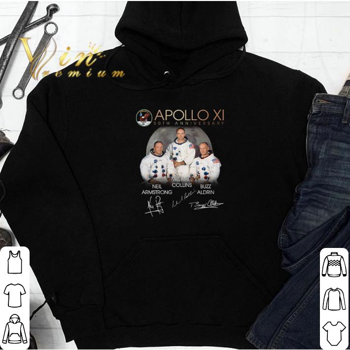 Apollo XI 50th Anniversary signatures shirt