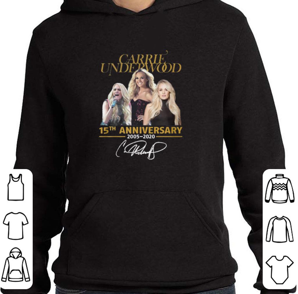 Awesome Carrie Underwood 15th anniversary 2005-2020 signature shirt 6 Awesome Carrie Underwood 15th anniversary 2005-2020 signature shirt
