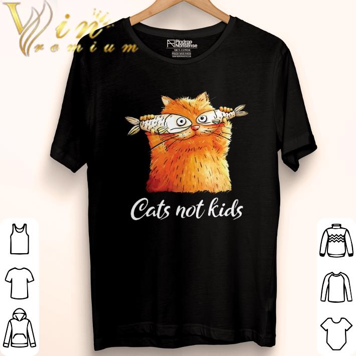 Awesome Cats not kids shirt