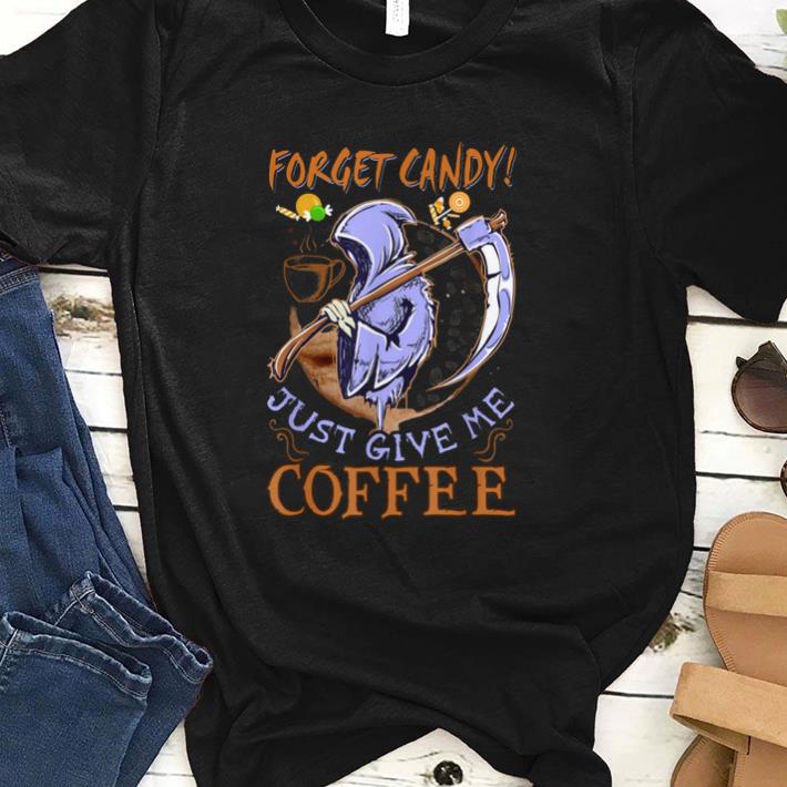 Awesome Coffee Lover Reaper Costume Funny Coffee Halloween Gift shirt
