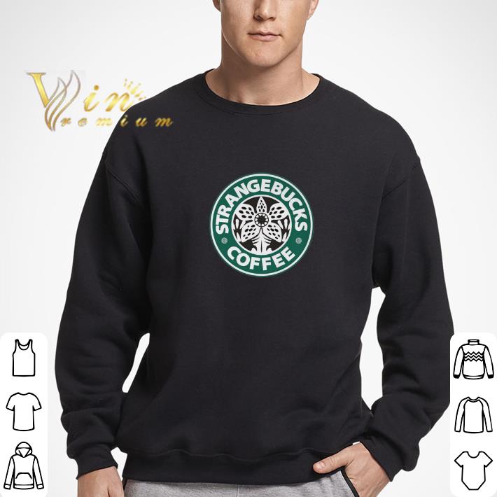Awesome Demogorgon Strangebucks coffee Stranger Things shirt