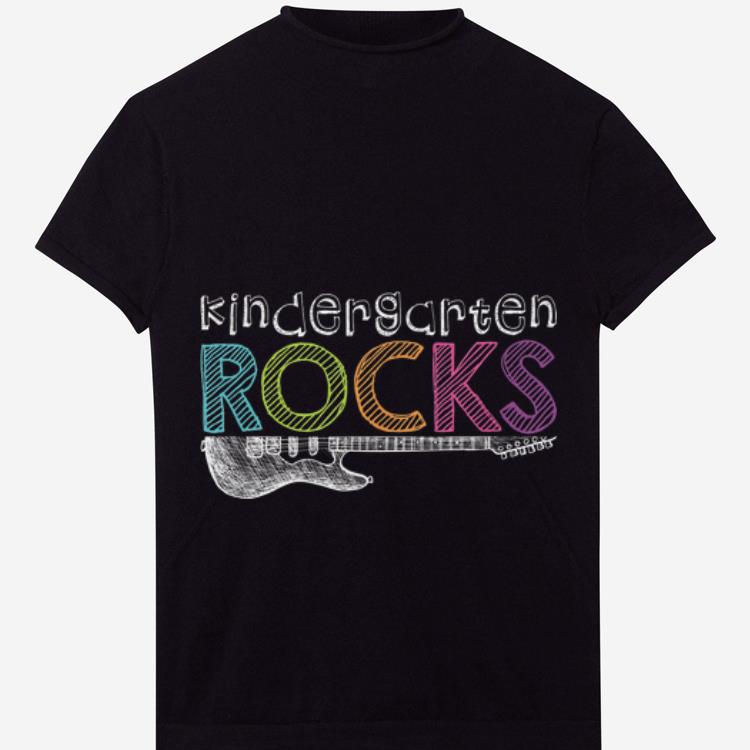 Awesome Kindergarten Rocks With Guitar Electric shirt