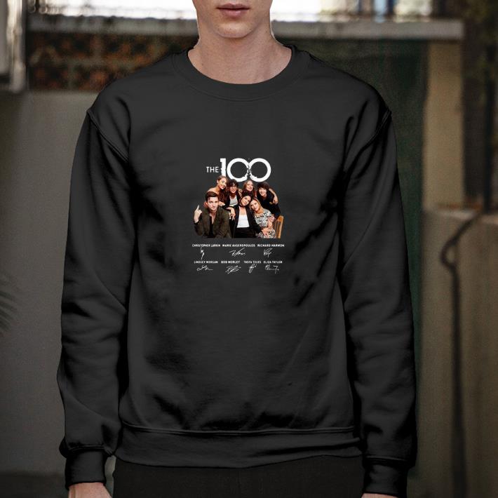Awesome The 100 Characters signature shirt