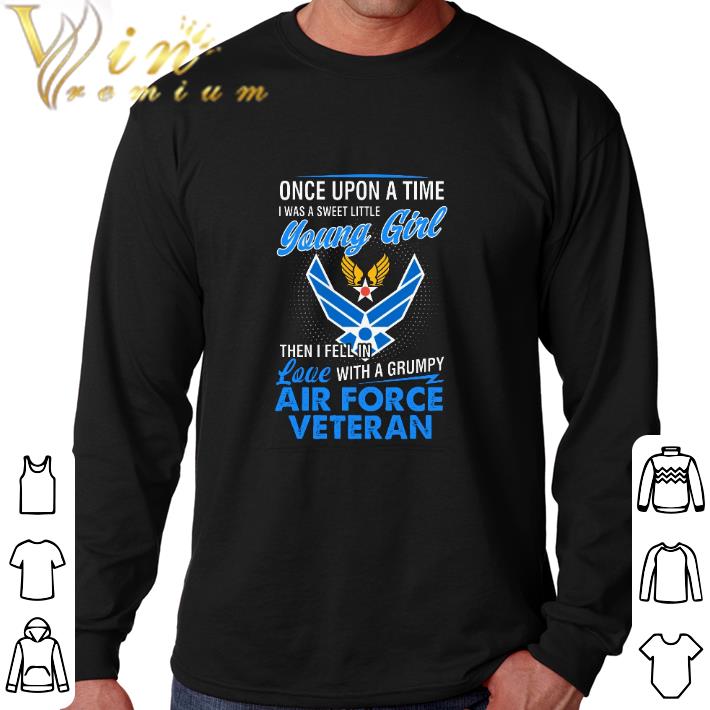 Awesome US Army Air Corps Once upon a time i was a sweet little young shirt