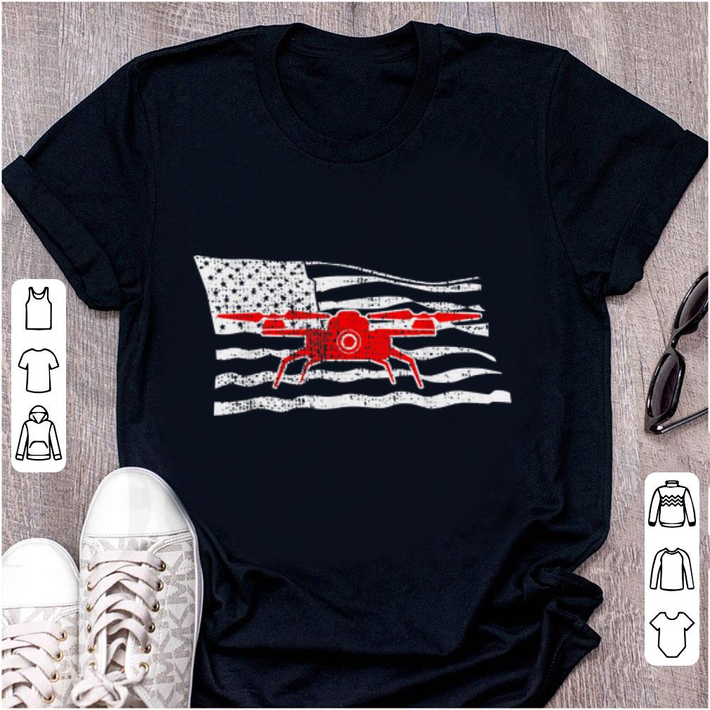  Best price Drone American Flag Pilot shirt