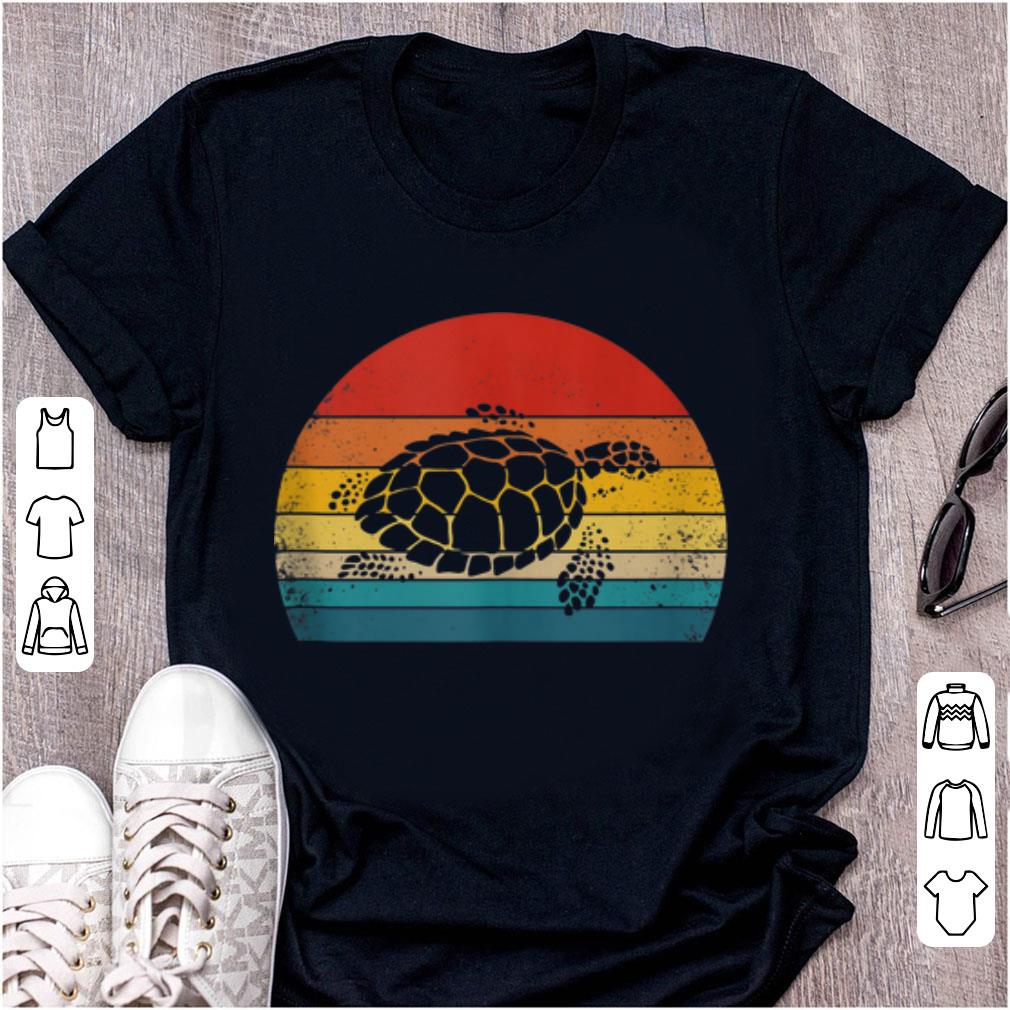  Best price Vintage Sea Turtle Retro Silhouette shirt