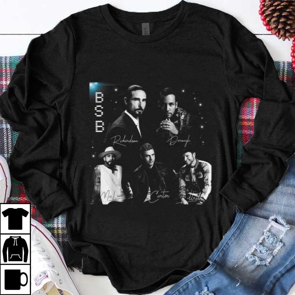 Funny Backstreet Boy Member Signature BSB shirt