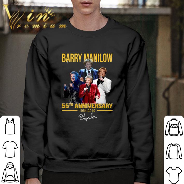 Hot Barry Manilow 55th anniversary 1964-2019 signature shirt 6 Hot Barry Manilow 55th anniversary 1964-2019 signature shirt