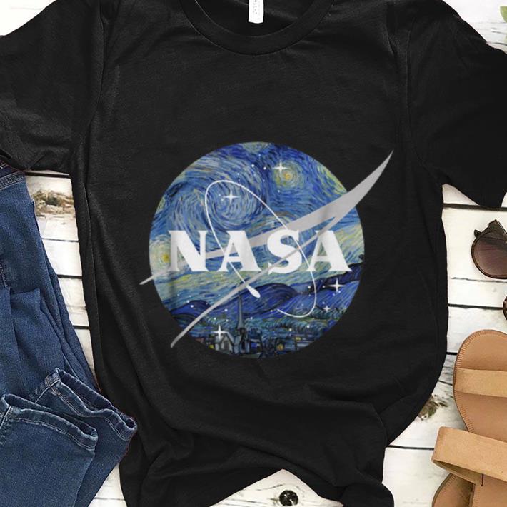  Hot Nasa Starry Chevron Logo shirt