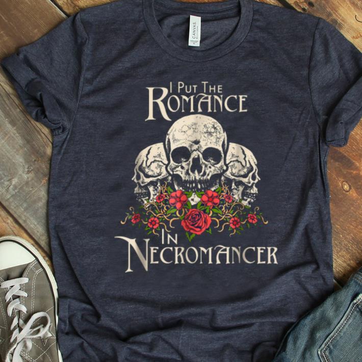 Hot Necromancer Halloween Undead, Skulls And Roses shirt