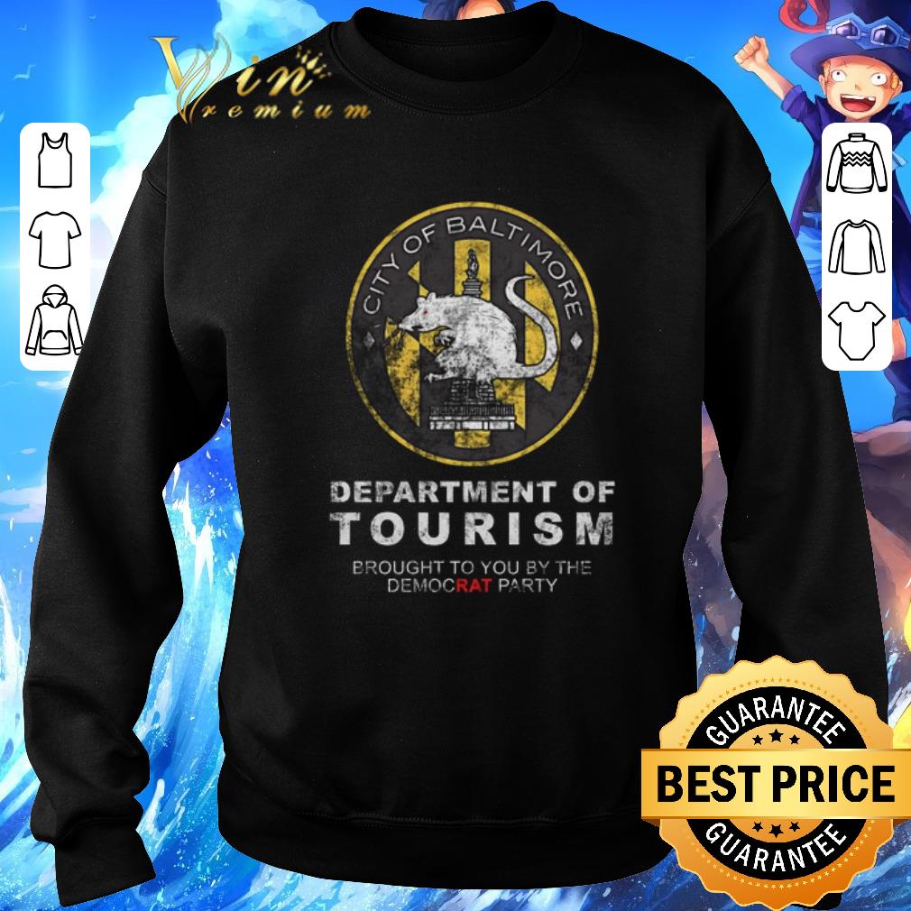 Nice City of Baltimore Department of Tourism shirt