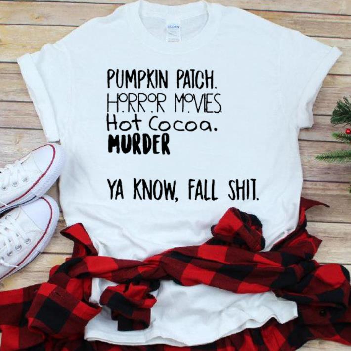 Nice Pumpkin Patch Watch Horror Movie Halloween shirt