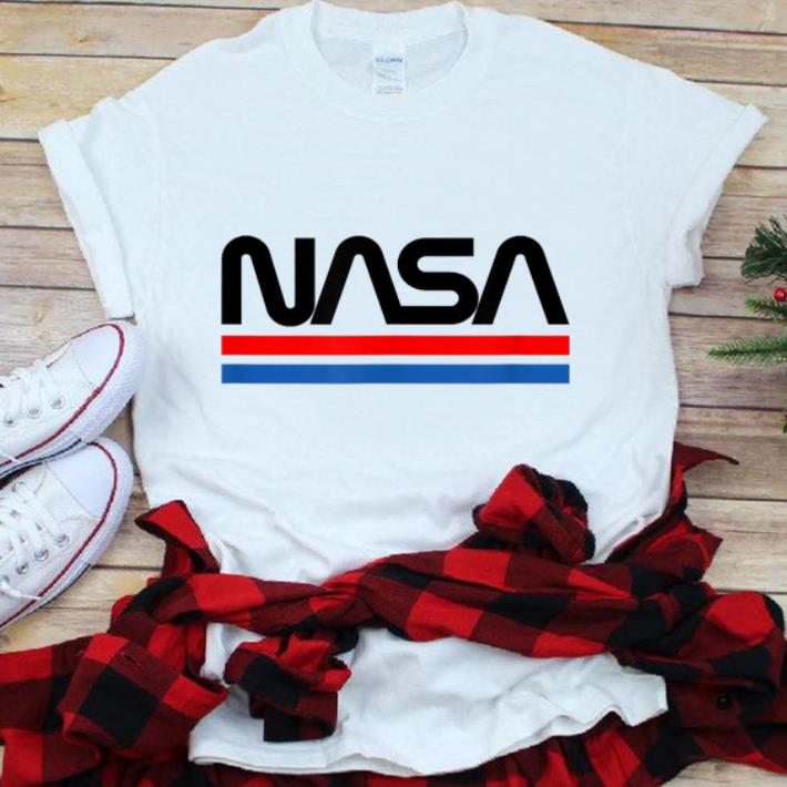Nice The Official NASA Worm Logo shirt